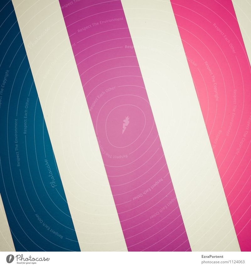 \\\ Plastic Line Stripe Illuminate Blue Violet Pink White Design Colour Illustration Graph Graphic Wide Row Colour photo Subdued colour Exterior shot Abstract