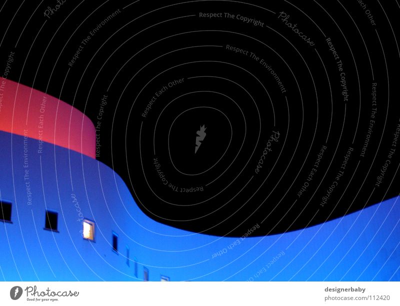 everything theater! Stage Waves Night Illumination Culture Art Light Swing Cinema Theatre Landmark Monument Actor Colour Duesseldorf