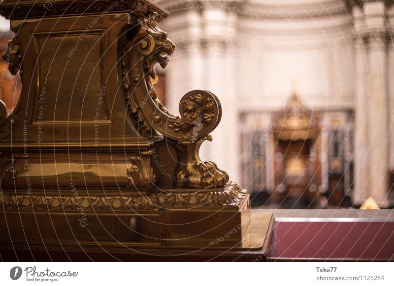 In the church Deserted Church Tourist Attraction Emotions Esthetic Religion and faith Stucco Colour photo Interior shot Artificial light Shallow depth of field