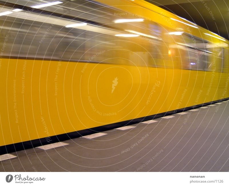 Berlin subway Underground Berlin public transportation services Yellow Transport