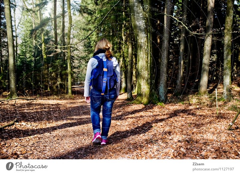 hiking day Lifestyle Relaxation Calm Leisure and hobbies Vacation & Travel Trip Summer Summer vacation Hiking Feminine Young woman Youth (Young adults)