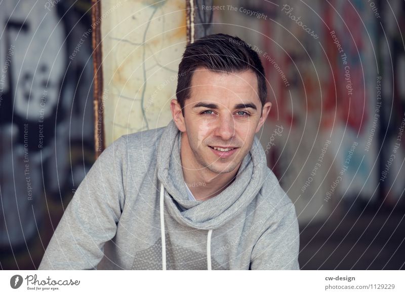 andreas person masculine Man portrait more adult one person Character Lifestyle people Outdoors youthful Easygoing Attractive good-looking Model Face