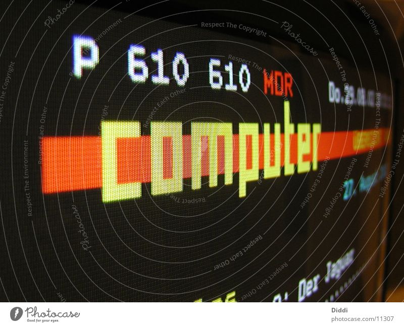 teletext TV set Text Video Electrical equipment Technology Computer