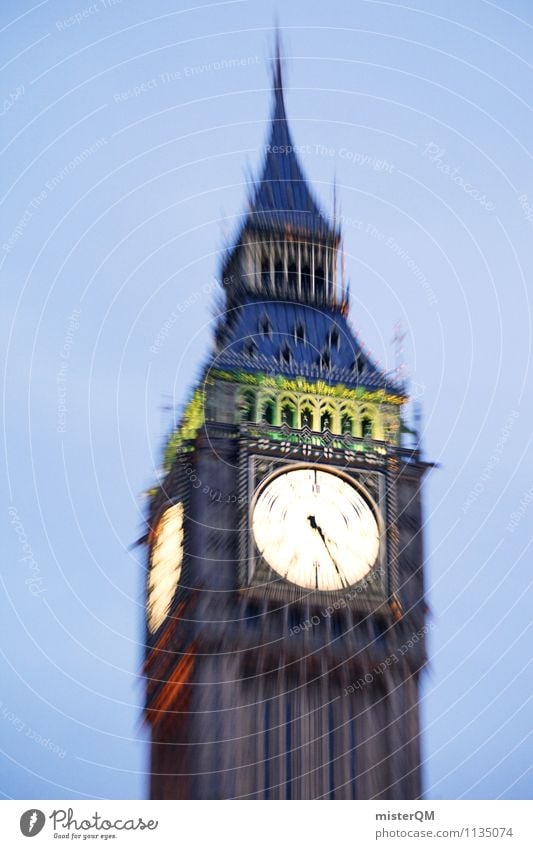 City tour. Art Esthetic Great Britain London London marathon Big Ben City trip Wanderlust Vacation destination Clock Eternity Timeless Town Tourist Attraction