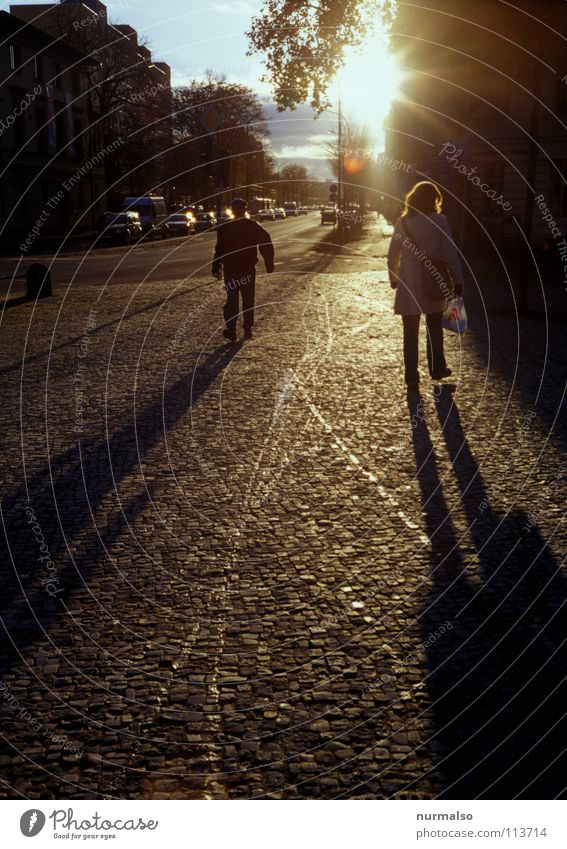 Good morning XII Wet Puddle Driving Sidewalk Places Well Autumn Light Occur Morning Early riser Heavenly Physics Traffic infrastructure Water Sun Rain