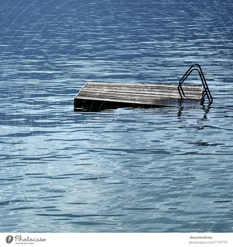 architecture in helsinki Lake Wood Footbridge Jump Reflection Summer Lake Attersee Safety Dry Wet Damp Waves Harbour Derelict Water Ladder Handrail swam Sponge