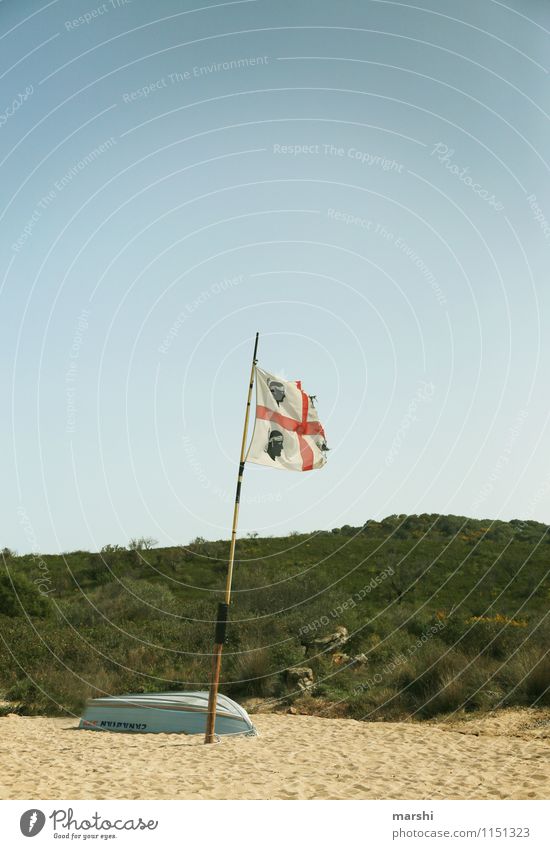 wild Sardinia Nature Landscape Plant Animal Sand Water Sun Spring Summer Weather Beautiful weather Mountain Coast Beach Bay Ocean Island Moody Flag Watercraft