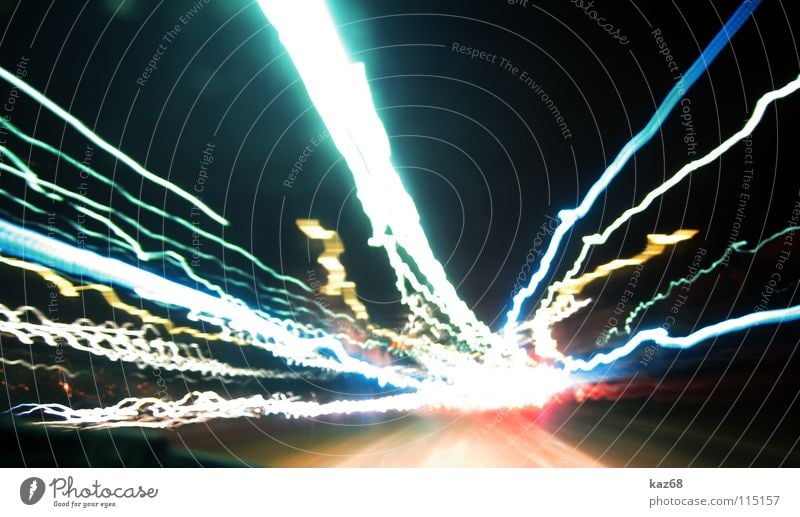 carwars Red Yellow Light Rear light Speed Transport White Gray Diffuse Dark Night Abstract Movement Highway Laser War Evening Lantern Strike Car Long exposure