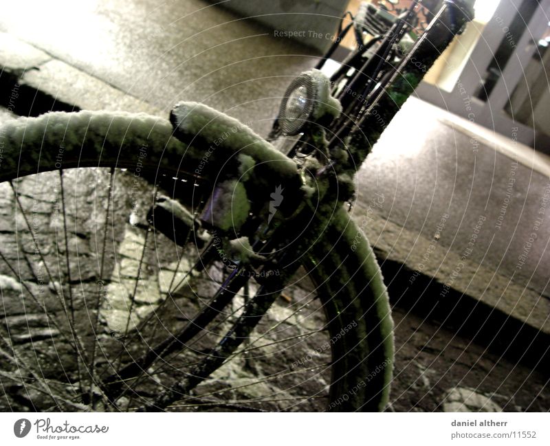 snow wheel Bicycle Wet Cold Transport Snow Cool (slang)