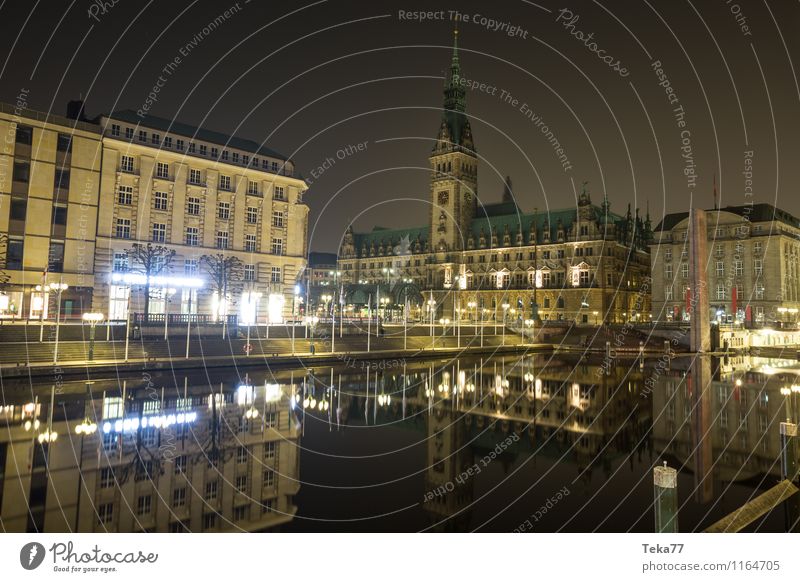 Hamburch #City Hall II Sightseeing Hamburg Town Port City City hall Facade Tourist Attraction Landmark Monument Air Traffic Control Tower Ornament Esthetic