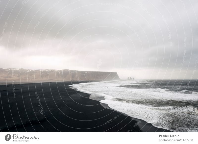 Wild Iceland Well-being Contentment Senses Relaxation Calm Trip Adventure Far-off places Freedom Environment Nature Landscape Elements Sand Air Water Sky Clouds