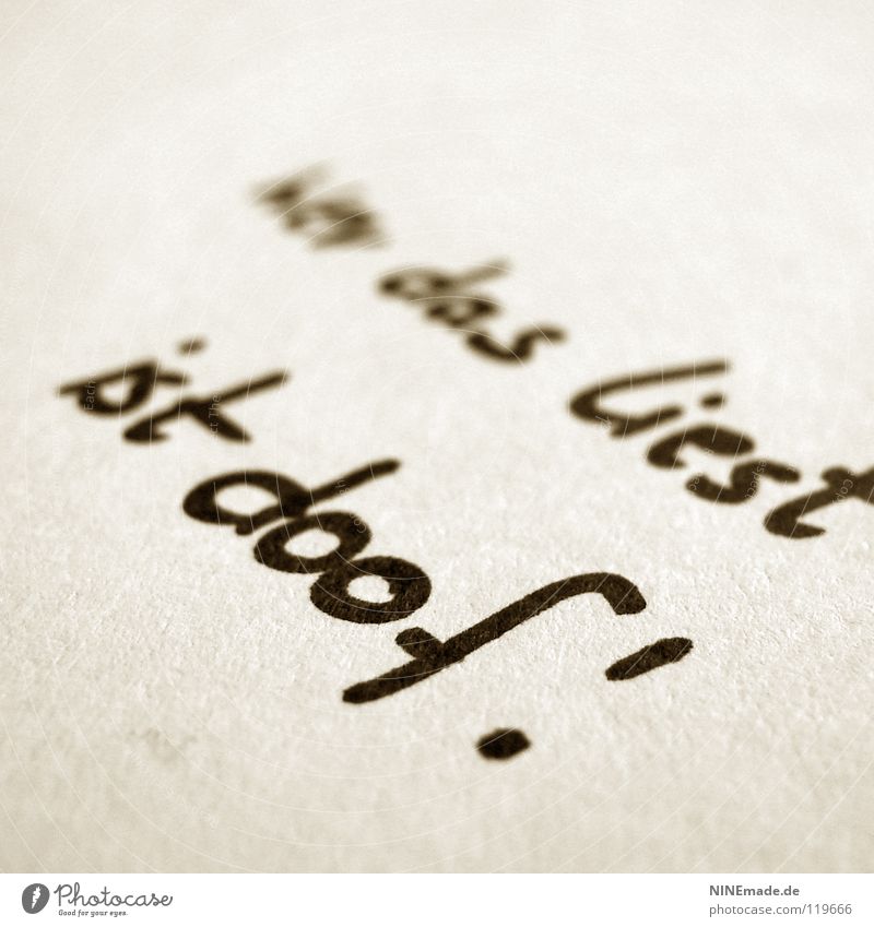 Who reads this ... Figure of speech Characters Joy Funny Deception White Black Brown Beige Word Letters (alphabet) Exclamation mark Typography Fax Letter (Mail)