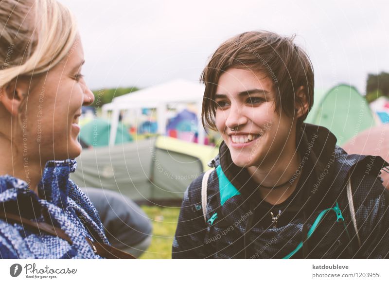 hello, I've waited here for you Feminine Androgynous Homosexual Smiling Laughter Looking Authentic Free Friendliness Happiness Together Beautiful Contentment