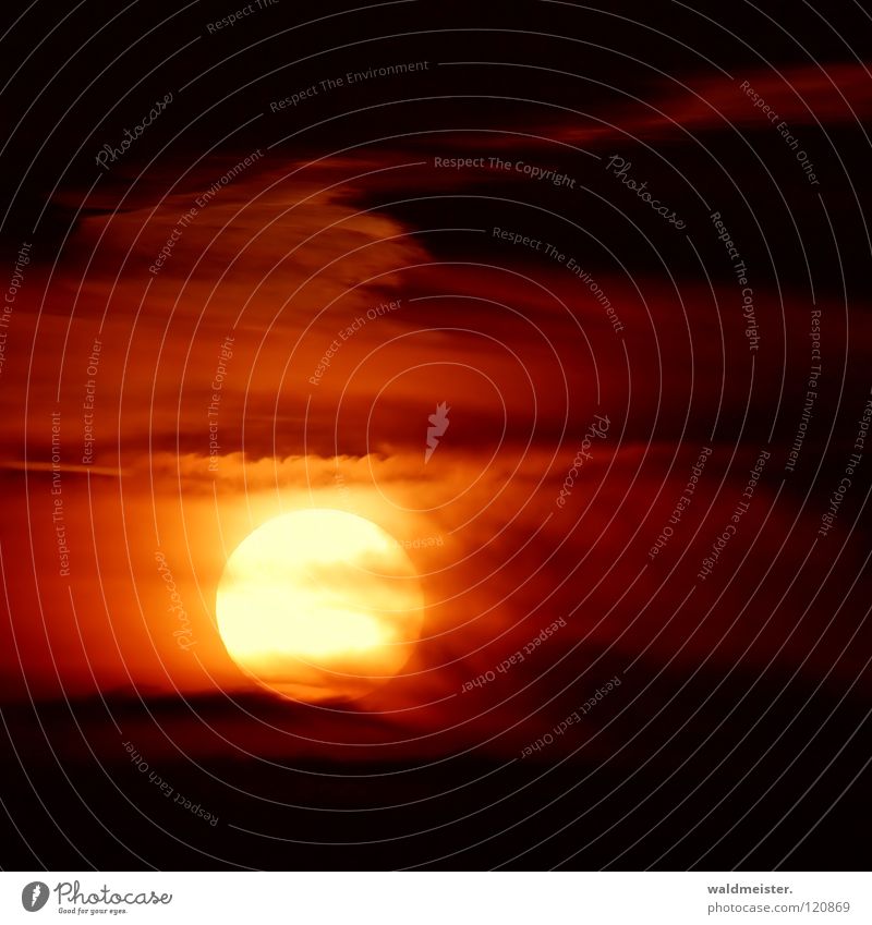 Sun (with Canon) Clouds Sunset Solar Power Romance Celestial bodies and the universe Canon vs. Nikon revenge guerrilla war Energy industry