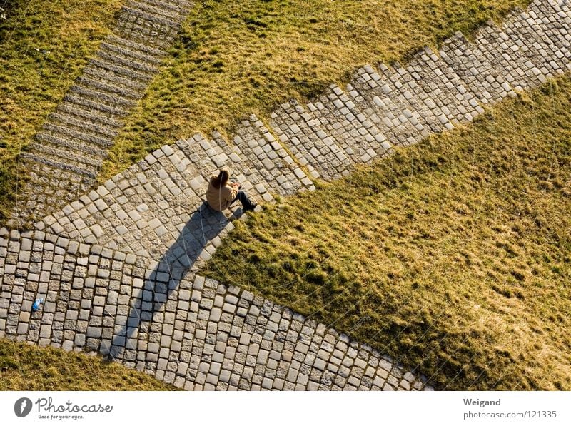 Trend-setting? Think Sunday Thought Future Life goal Insecure Whereto Traffic infrastructure Relaxation Sit ponder Lanes & trails Arrow fiddly Loneliness Target