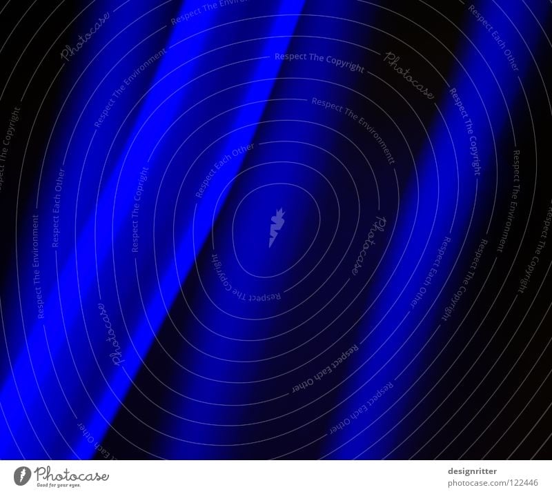 (RG)B Ultramarine blue Diffuse Unclear Blur Abstract Surface Textiles Drape Stripe Tracer path Light Dark Long exposure Blue Structures and shapes Lamp Bright