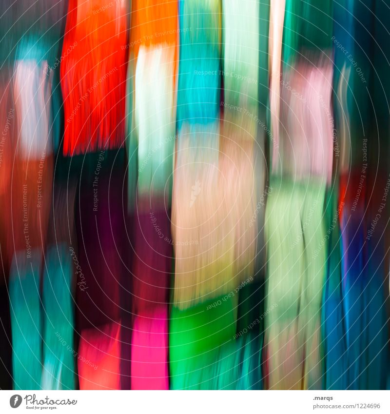 streak Elegant Style Design Glass Stripe Cool (slang) Crazy Multicoloured Colour Surrealism Irritation Background picture Long exposure Colour photo