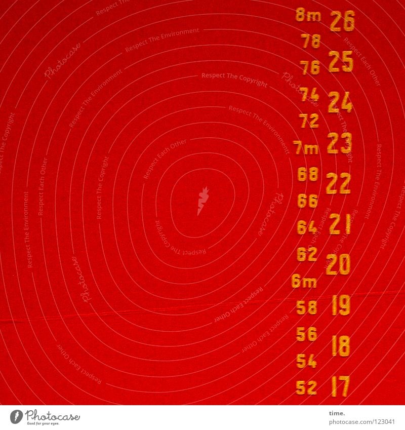 trois.cinq.zero.voilà.ça.va. Meter Consecutively Among each other Red Yellow Rickmer Rickmers Tin Layer of paint Harbour Digits and numbers Navigation