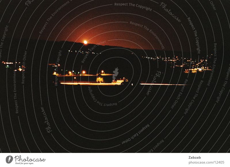 moonlight Long exposure Light Dark Night Moon Landscape Sky Light (Natural Phenomenon)