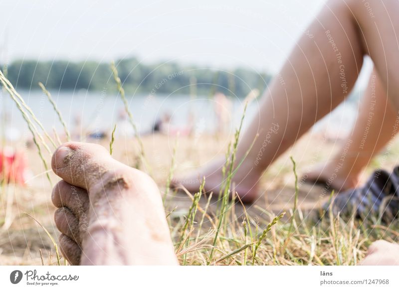 Childhood memory on the lake. Swimming & Bathing Vacation & Travel Tourism Trip Summer Human being Family & Relations Friendship Couple Infancy Adults Life Legs