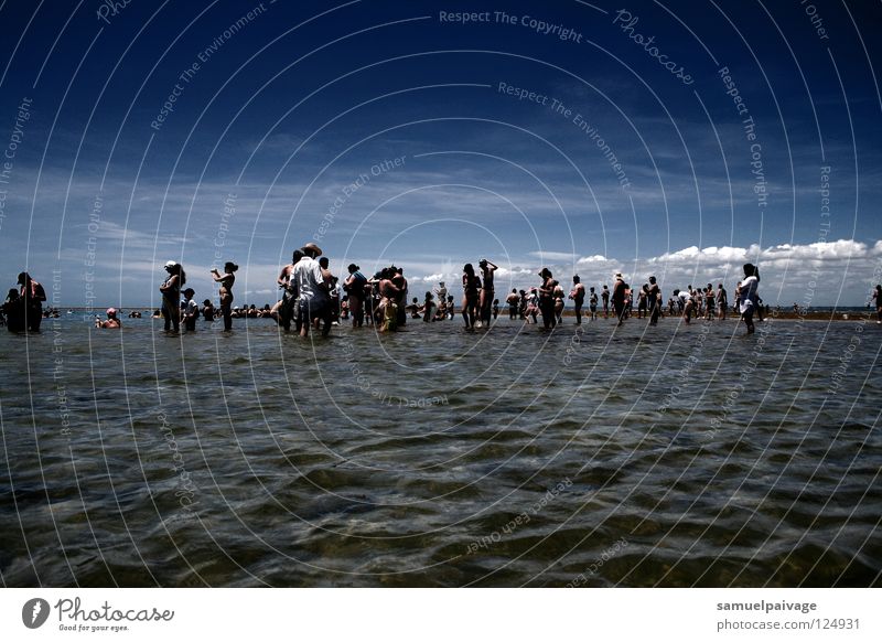 Men to the sea Human being Sky Ocean Water Mar oceano pessoas céu água cores Samuel Gê colors Colour