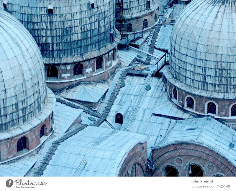 Basilica di San Marco (Venice) Basilica San Marco St. Marks Square Twilight Domed roof Italy House of worship Basilica of San Marco Chiesa di San Marco Marcus