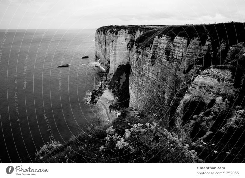 Cliffs of Etretat Nature Landscape Earth Climate Weather Rock Canyon Waves Coast Bay Fjord North Sea Ocean Island Infinity Étretat Normandie France Europe