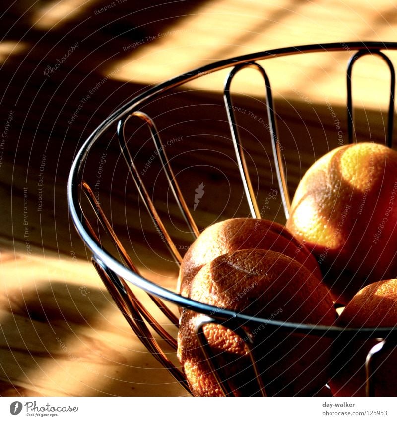 Breakfast at Tiffany Morning Brunch Weekend Sunday Relaxation To enjoy Orange Basket Table Sunlight Fruit early morning Nutrition Bowl Shadow reflection