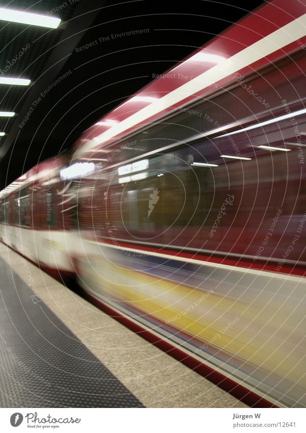 already gone Underground Speed Railroad London Underground Station Duesseldorf Miss out Train station missed train