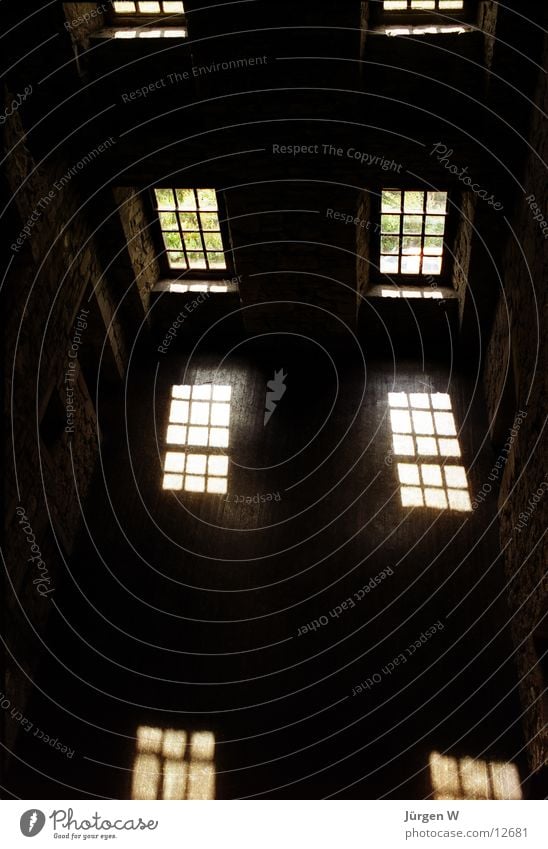 Light and shadow Scotland Window Architecture Historic Castle Shadow Sun