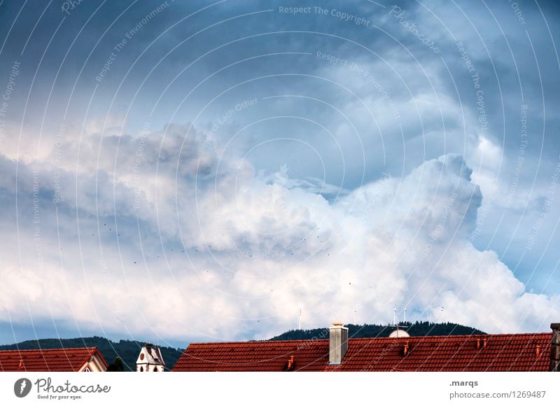 Cloudy Environment Nature Landscape Elements Sky Clouds Storm clouds Climate change Roof Gigantic Apocalyptic sentiment Force of nature Colour photo