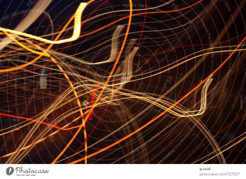 lightspeed champion. Light Dark Waves Yellow Neon light Muddled Cut Long exposure Flexible Speed Traffic infrastructure Shadow Curve wavy lighting up black