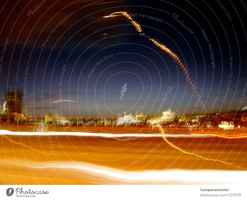 running lights London Night Town Light Long exposure Weather flash Car cars