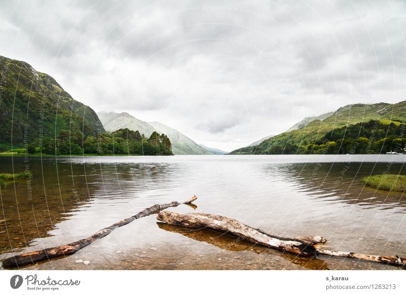 Hole Shiel in Glenfinnan Vacation & Travel Tourism Freedom Mountain Hiking Nature Landscape Water Sky Clouds Tree Hill Lakeside Bay Scotland Europe Deserted