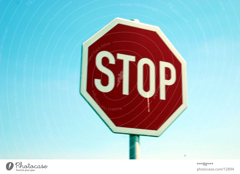 STOP Stop Hold Red Rod Road sign Driving school Transport Stay from End Signs and labeling Sky Signage