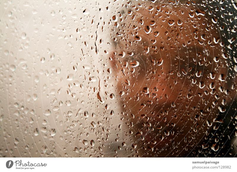 Drops full of eyes Macro (Extreme close-up) Close-up Woman Weather Gotas olhos agua rust Samuel Gê face water Drops of water