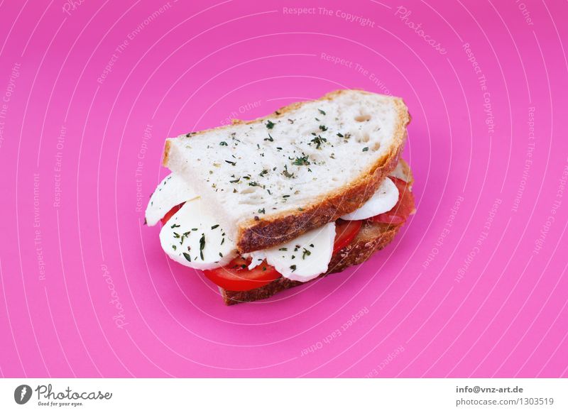 sandwich Sandwich Snack Toast Workshop Flash photo Multicoloured Dish Eating Food photograph Meal Graphic Delicious Hearty Sense of taste Exceptional Pink