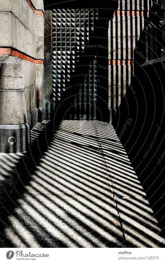 200 times light and shadow Light Stripe Shadow play Grating Wall (barrier) Jubilee House of worship Detail Door Handrail Religion and faith steffne