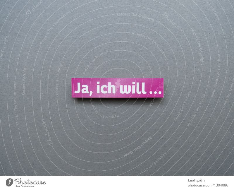 Yes, I want... Characters Signs and labeling Communicate Sharp-edged Happy Gray Pink White Emotions Moody Joy Joie de vivre (Vitality) Anticipation Enthusiasm