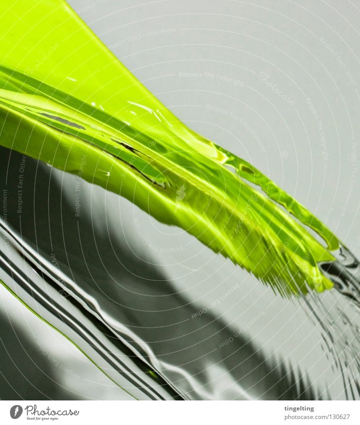 flowing Wet Damp Green Bright green Watering can Abstract Flow Transparent Fresh Undulating Near Shadow Statue Clarity