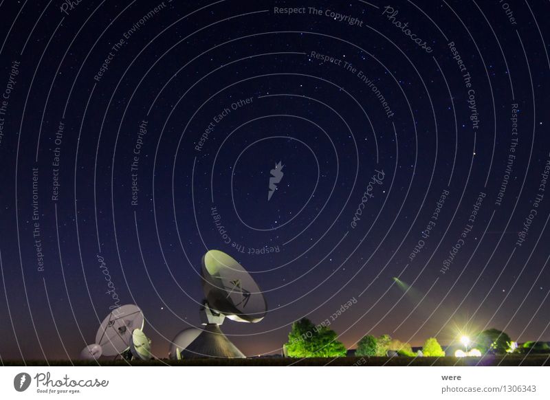 listening posts Mirror Science & Research Night sky Observatory Antenna Observe Listening Astronaut Astronomy Bavaria Germany earth station research Galaxy