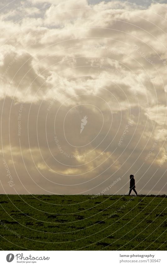 So close to heaven To go for a walk Promenade Going Clouds Bad weather Cloud formation Deities Field Meadow Loneliness Cyclo-cross Paradise Holy