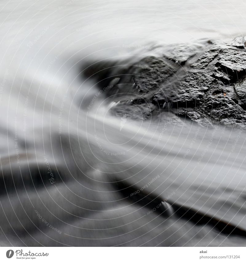 Get the fuck out of here! Landscape Water Brook River Waterfall Cold Soft Mountain stream Warped gray filter Long exposure Exterior shot Deserted Motion blur