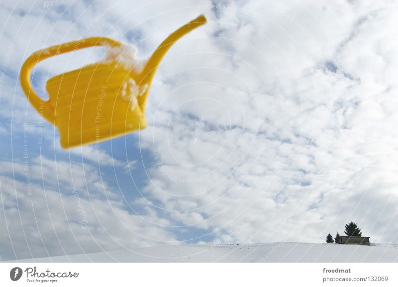 unknown flying object Switzerland Cold Minimal Background picture Winter Clean Tidy up Calm Relaxation White Loneliness Together Beautiful Heavenly Horizon Jug