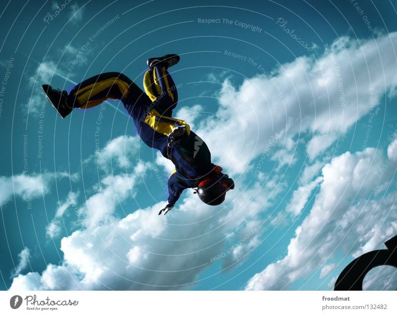 500 Clouds Action Sports Jubilee Helmet Parachute Jump Weightlessness Switzerland Current Contentment Back draft Hover Maneuver Easygoing Impressive Stunt