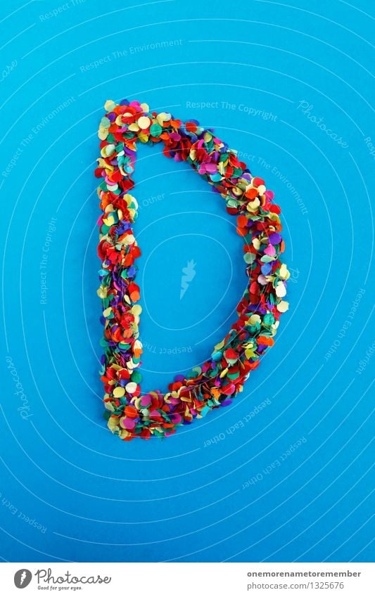 d Art Work of art Esthetic D Letters (alphabet) Typography Alphabetical Design Design studio Design museum Creativity Idea Multicoloured Confetti Colour photo