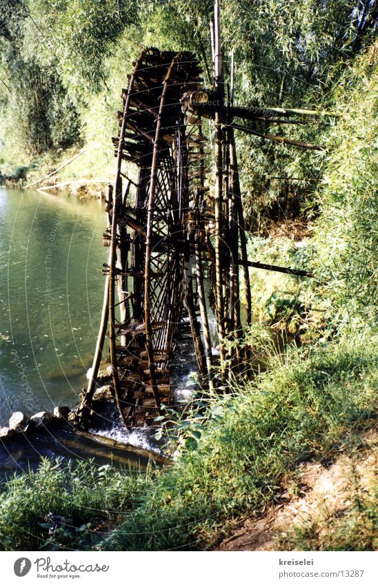 water wheel Water wheel Vacation & Travel Asia Los Angeles River Coast Energy industry