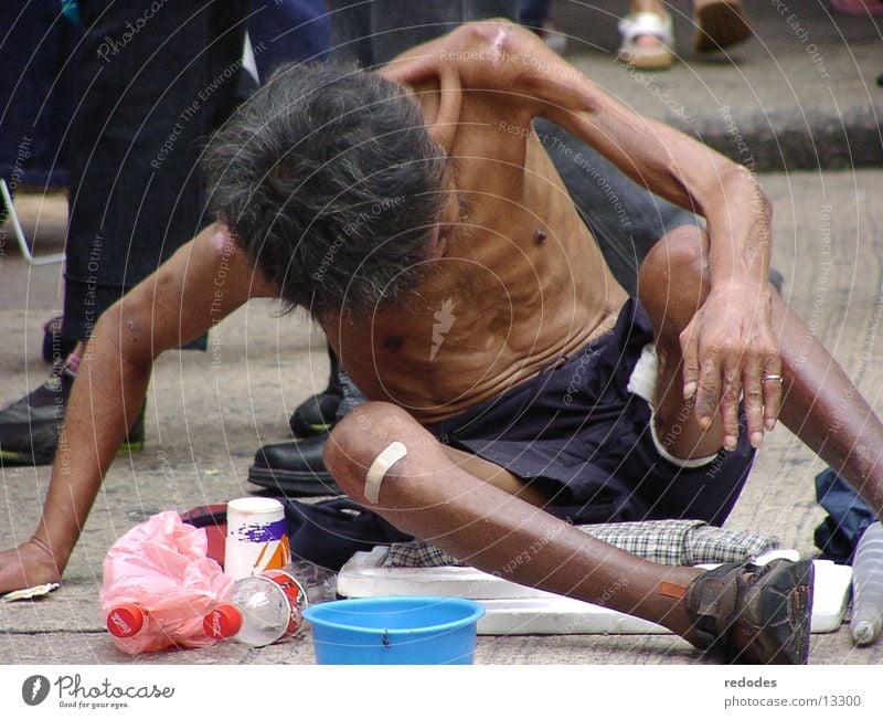 "offroad" Panhandler Man Human being Street