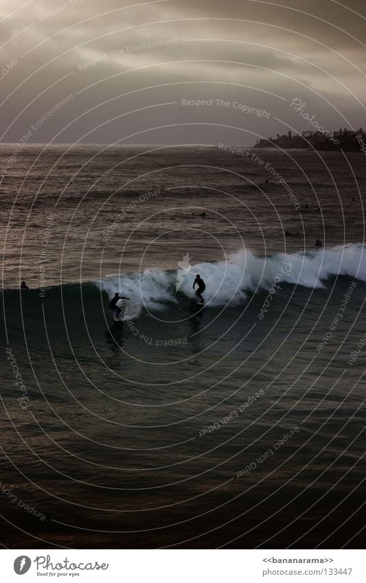 Dangerous surf 2 Surfer Surfboard Ocean Waves Funsport Beach Coast wave sea San Diego County Pacific Beach Water wetsuit Surfing