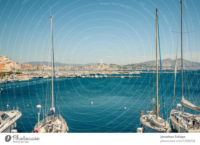 Îles de Marseille XIV Environment Nature Landscape Water Sky Cloudless sky Summer Beautiful weather Coast Ocean Island Happy Contentment